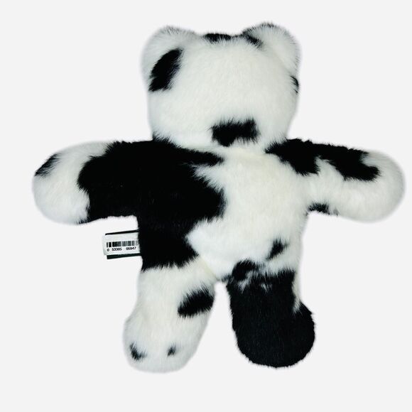 Vermont Teddy Bear Flat Cow Print Teddy Bear 13" Hand Made USA Authentic - Picture 3 of 7